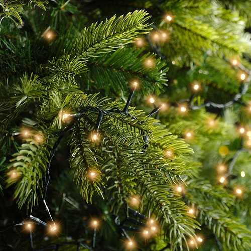 Catena luminosa Kaemingk Compact 750 LED classic classic warm outdoor 16 m verde