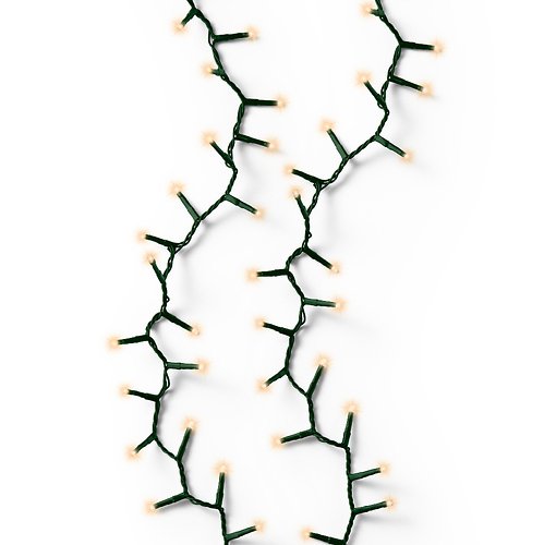 Kaemingk Lumineo Lichterkette Compact 1000 LED klassisch warm 22,5 m grün