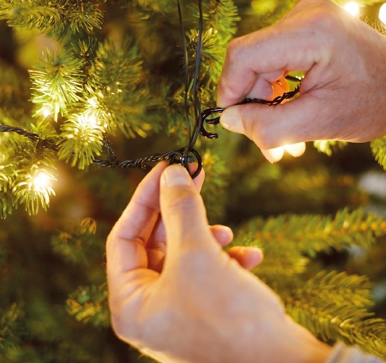 Kaemingk Lumineo lampki choinkowe Compact 1-2-glow 880 LED klasyczny ciepły zielony - Thumbnail 4