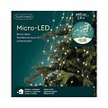 Faisceau lumineux Kaemingk étoile 640 Micro LED blanc chaud 1,9 m extérieur argent - Thumbnail 4