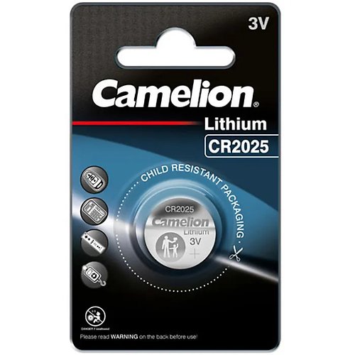 Batteria a bottone al litio CR 2025 3 Volt