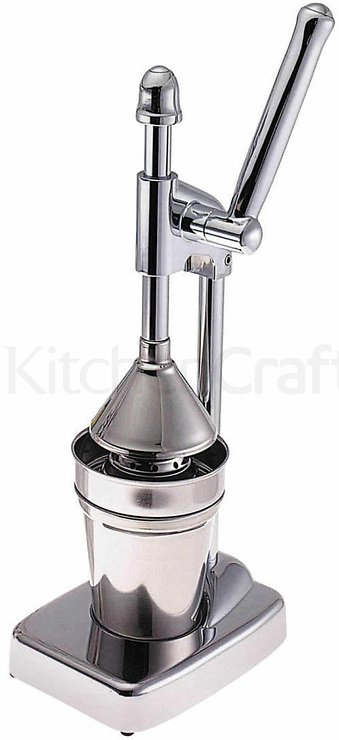 Extracteur de jus KitchenCraft Deluxe 39 cm en acier inoxydable chromé - Pic 1