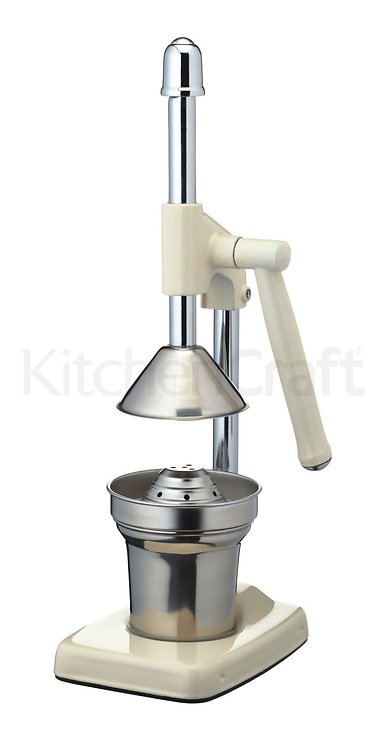 KitchenCraft Entsafter Living Nostalgia 36,5 cm Aluminium creme - Thumbnail 2