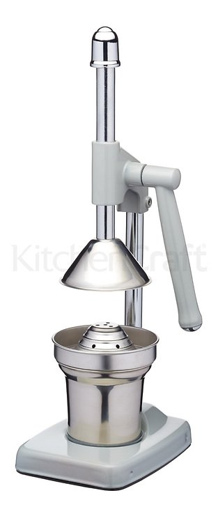 KitchenCraft Entsafter Living Nostalgia 36,5 cm Aluminium grau - Thumbnail 2