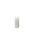 Konstsmide LED real wax candle 5x12,7cm with decoration light chain white - Thumbnail 2