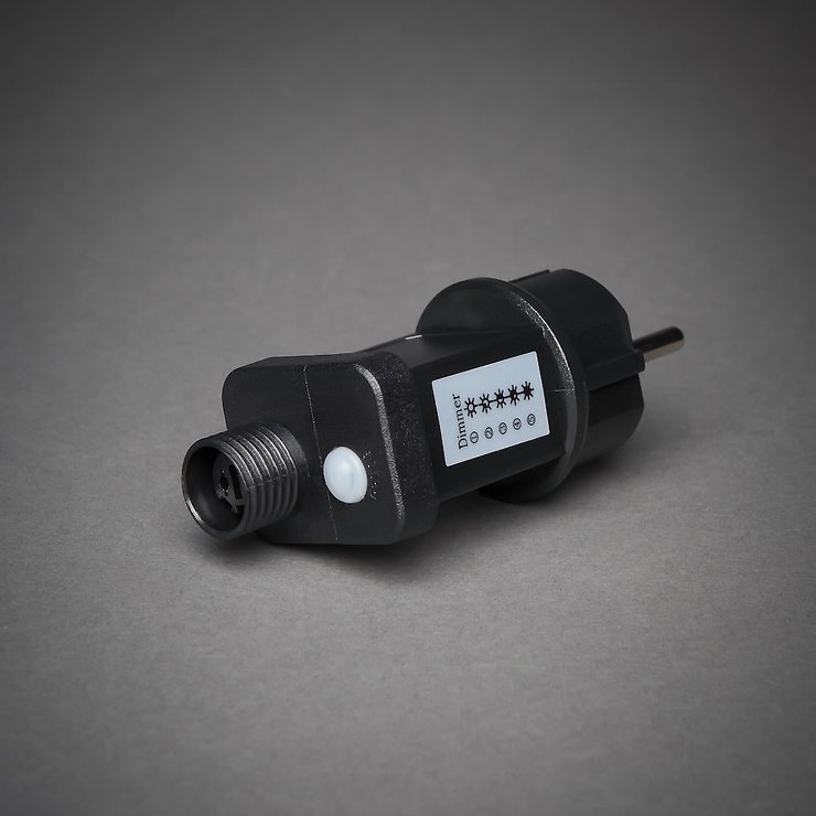 Konstsmide party light chain Globe clear 10 LED outdoor 4,5m black - Thumbnail 7