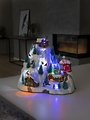 Konstsmide LED Scenery Ski Slope con animazione e 8 canti di Natale - Thumbnail 1