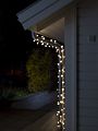 Catena luminosa a LED Konstsmide Globe 80 LED bianco caldo esterno 6,32m nero - Thumbnail 2