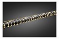 Konstsmide light tube Mini 130 LED battery operated 10m outside transparent - Thumbnail 2