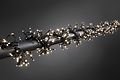 Konstsmide LED Cluster cadena de luces 1540 LED 8 funciones fuera 9m negro - Thumbnail 1