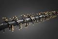 Konstsmide LED Cluster light chain 288 LED amber 8 functions outdoor 2,4m black - Thumbnail 1