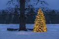 Konstsmide LED Cluster light chain 288 LED amber 8 functions outdoor 2,4m black - Thumbnail 2