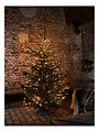 Konstsmide chaîne lumineuse manteau d'arbre 8 brins 400 LED ambre clignotant fonction 4m extérieur noir - Thumbnail 1