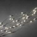 Konstsmide lampki choinkowe LED gwiazda blichtr 702 LED ciepły biały 2,7m srebrny wewnętrzny - Thumbnail 4