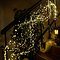 Konstsmide LED fairy lights starry tinsel 702 LED warm white indoor 2,7m silver