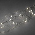 Konstsmide LED chaîne lumineuse goutte d'eau 90 LED blanc chaud intérieur 90cm argent - Thumbnail 4