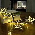Konstsmide LED chaîne lumineuse goutte d'eau 90 LED blanc chaud intérieur 90cm argent - Thumbnail 3