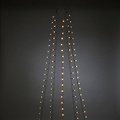 Konstsmide light chain tree mantle 5 strands 200 LED amber 2,4m outdoor green - Thumbnail 3