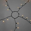 Konstsmide light chain tree mantle 5 strands 200 LED amber 2,4m outdoor green - Thumbnail 5