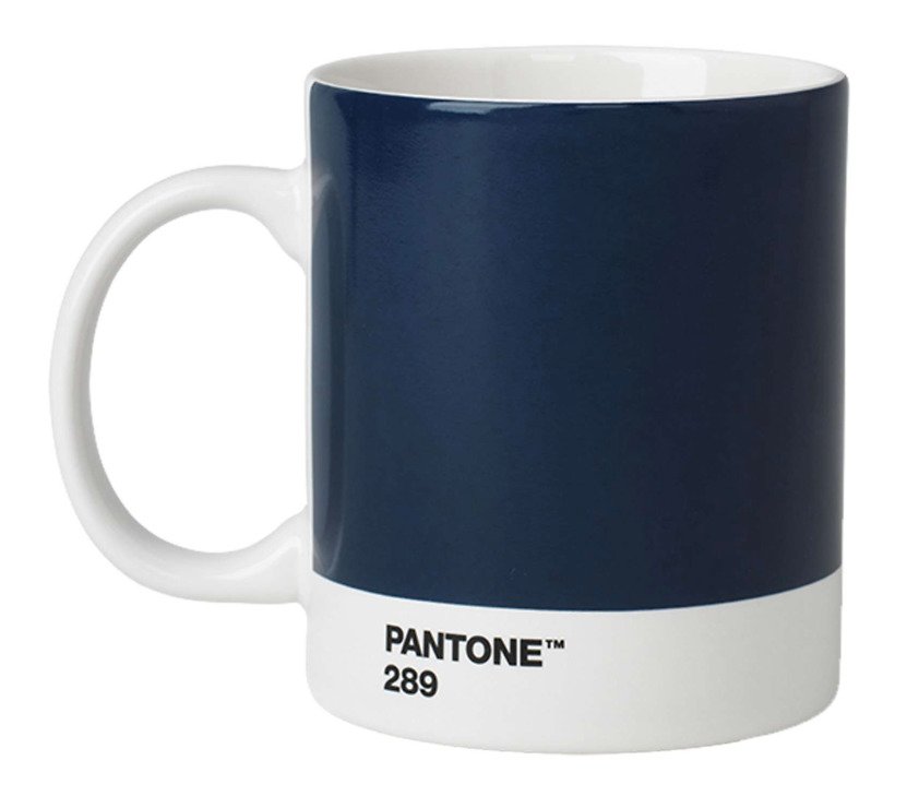 Tasse Pantone 375 ml de porcelaine Dark Blue 289 - Pic 1