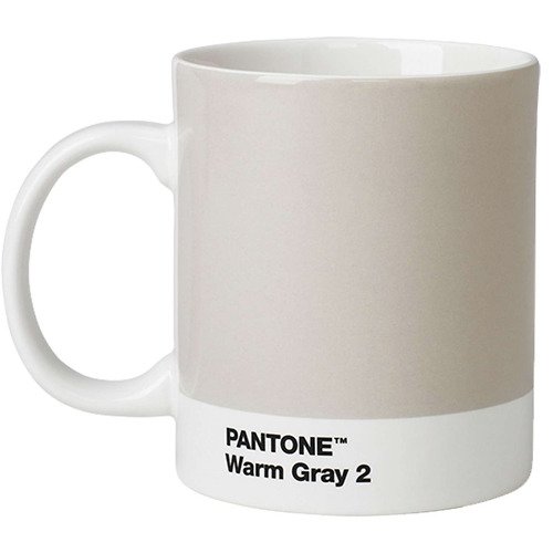 Pantone Henkelbecher 375 ml Porzellan Warm Gray 2