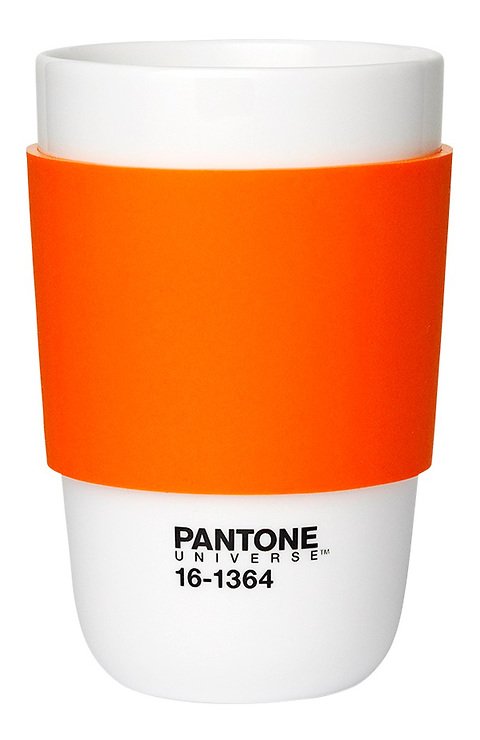 Pantone Universe Cup Classic Porzellan Vibrant Orange 16-1364 - Pic 1
