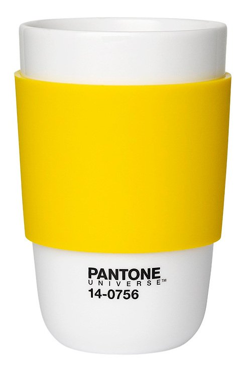 Pantone Universe Cup Classic Porzellan Empire Yellow 14-0756 - Pic 1