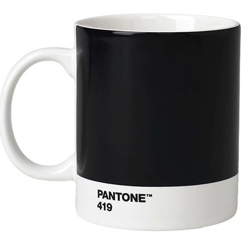 Pantone mug 375 ml porcelain Black 419