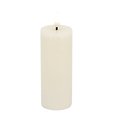 Candela Lights by LC Home Vela LED de cera real con mando a distancia 5x10 cm crema