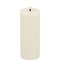 Candela Lights by LC Home Candela a LED in vera cera telecomandata 5x17,5 cm crema