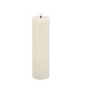 Candela Lights by LC Home Vela LED de cera real con mando a distancia 5x17,5 cm crema