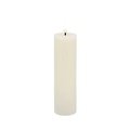 Candela Lights LED Kerze Echtwachs fernbedienbar 5x17,5 cm cream rustic