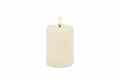 Candela Lights by LC Home LED Kerze Echtwachs fernbedienbar 7,5x10 cm creme