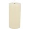 Candela Lights by LC Home Candela LED in vera cera telecomandata 10x20 cm crema