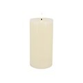 Candela Lights LED Kerze Echtwachs fernbedienbar 10x20 cm cream rustic