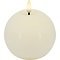 Candela Lights by LC Home Candela a sfera a LED in vera cera telecomandata 8x7 cm crema