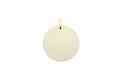 Candela Lights by LC Home LED Kugelkerze Echtwachs fernbedienbar 10x8,5 cm creme