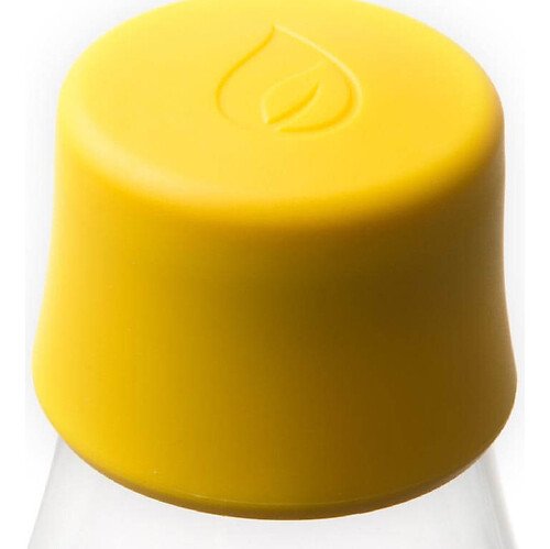 Retap cap for 0,3l, 0,5l, 0,8l bottle yellow