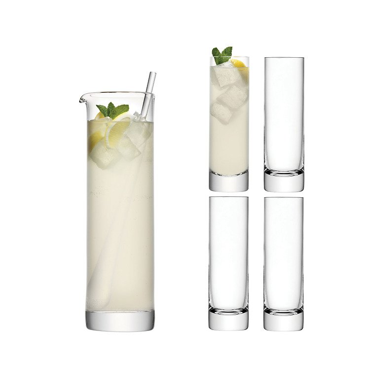 LSA Long Drink Set Bar 1.6l clear glass - Thumbnail 1