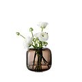 LSA Vase Molten Cube 11 cm Glas smoke - Thumbnail 2