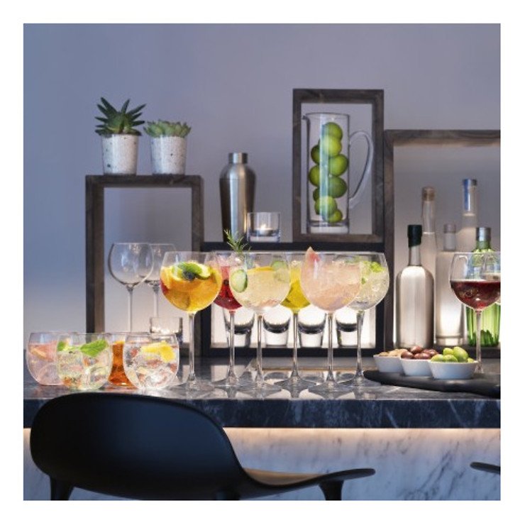 LSA Gläserset Balloon Tumbler 8 Stück 450 ml klar - Thumbnail 3