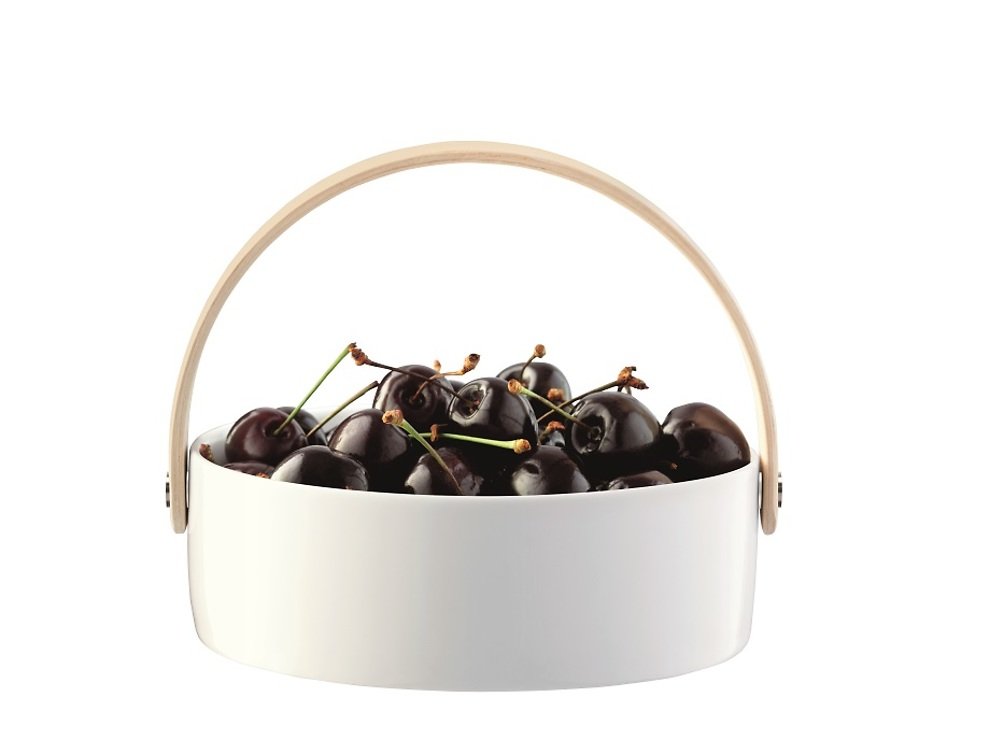 LSA Schüssel Circle 16 cm Porzellan weiß - Thumbnail 4