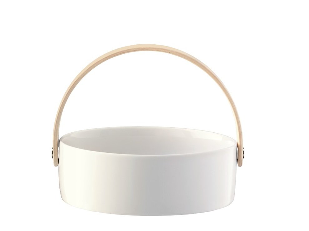 LSA Schüssel Circle 16 cm Porzellan weiß - Thumbnail 1