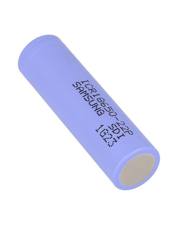 Batterie rechargeable Samsung ICR 18650 22P 2200mAh 3.6V Flat Top - Pic 1