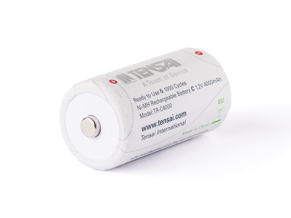 Tensai TR-C4000 Ni-MH Baby C LR14, Rechargeable Akku Batterie 1,2V 4000mAh - Thumbnail 2