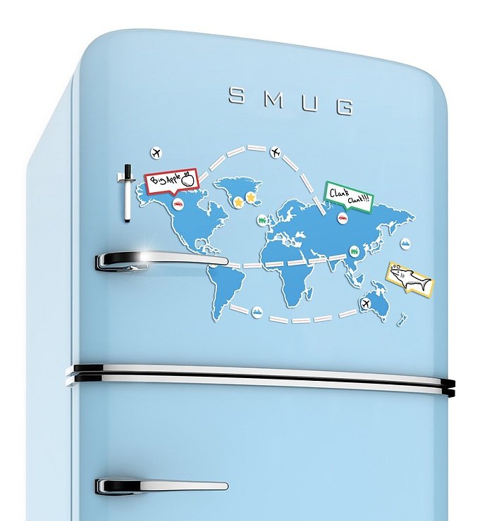 Luckies Magnetische Weltkarte Mapnetic - Thumbnail 3