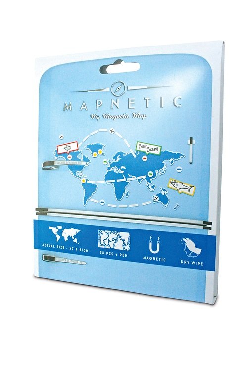 Luckies Magnetische Weltkarte Mapnetic - Thumbnail 5