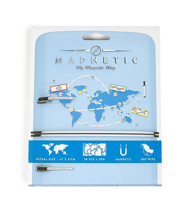 Luckies Magnetische Weltkarte Mapnetic - Thumbnail 6