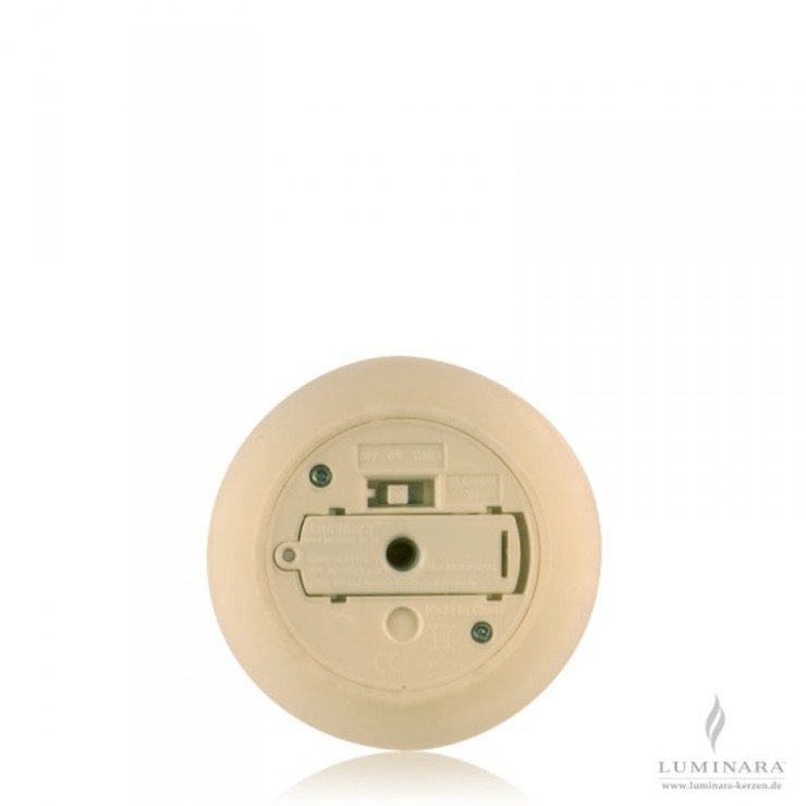 Luminara LED Kerze 8 x 13 cm gold fernbedienbar - Thumbnail 2