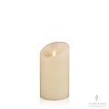 Luminara LED candle real wax 8x13 cm ivory smooth ACTION - Thumbnail 1